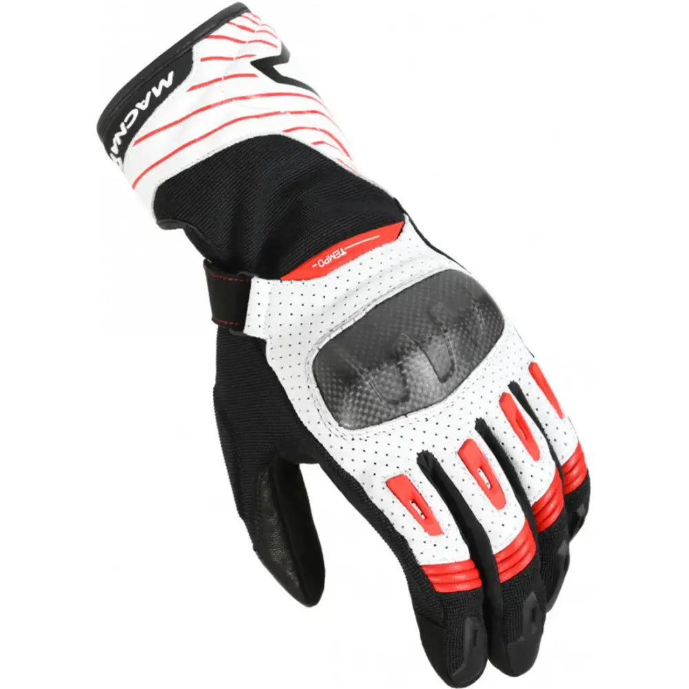 Guantes Macna Tempo Black/White/Red