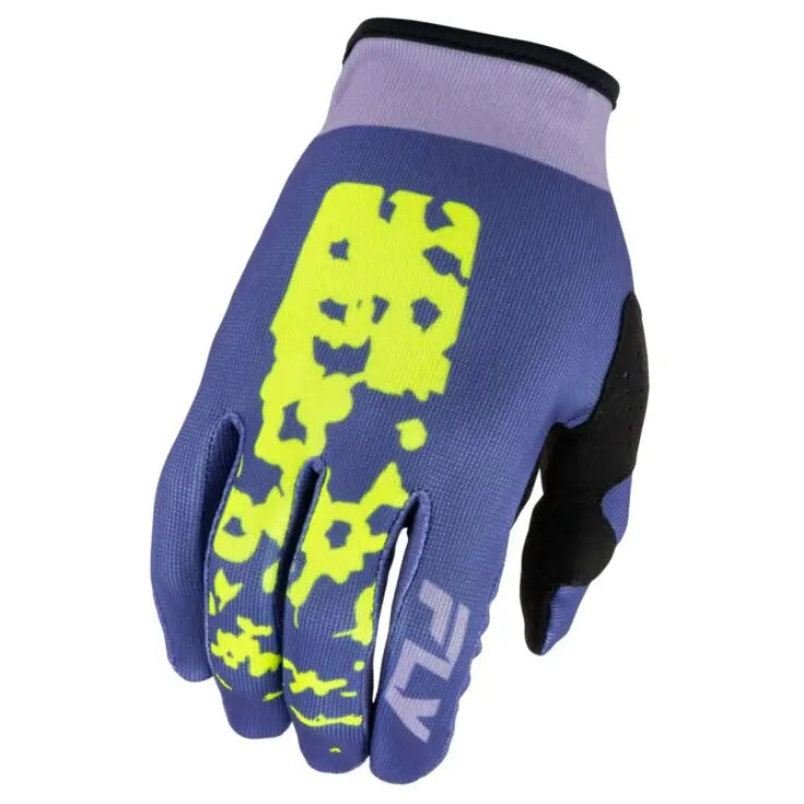 Guantes para Mujer Fly Racing Lite Flake Lavendar/Blue/Yellow