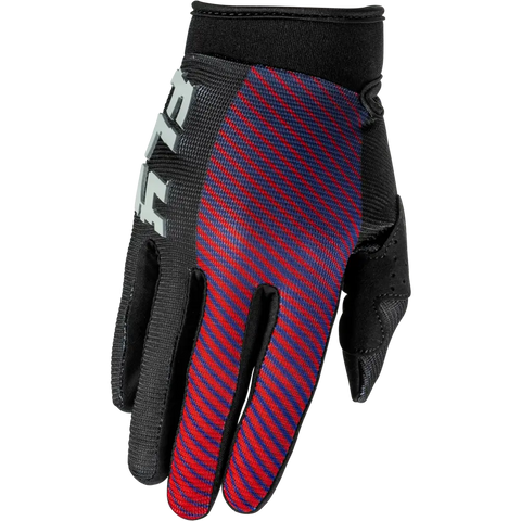 Guantes para Niño Fly Racing Youth F-16 Black/Red/Purple
