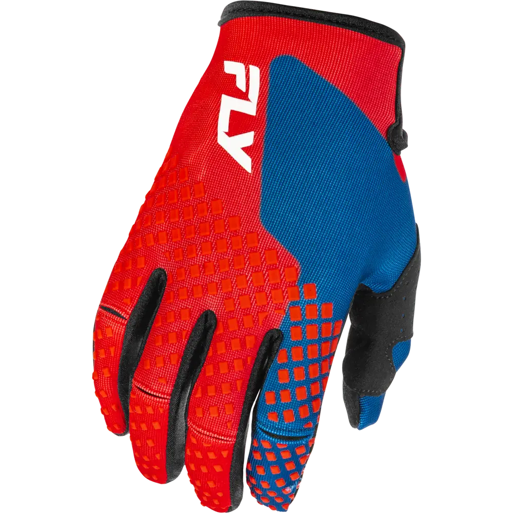Guantes para Niño Fly Racing Youth Kinetic Red/White/Blue