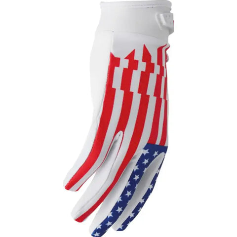 Guantes para Niño Thor Youth Launchmode Patriot Red/White/Blue