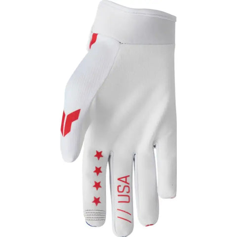 Guantes para Niño Thor Youth Launchmode Patriot Red/White/Blue