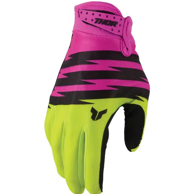 Guantes para Niño Thor Youth Launchmode Shockie Acid/Fuchsia