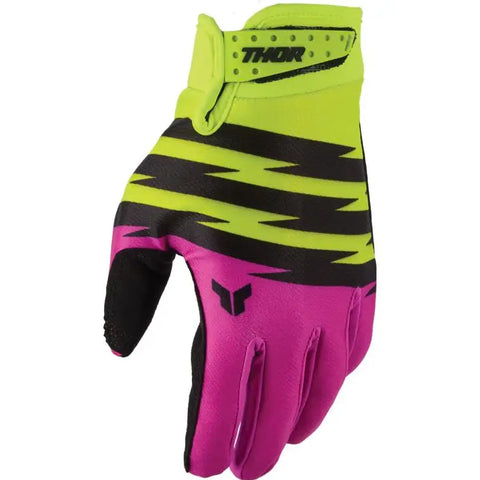 Guantes para Niño Thor Youth Launchmode Shockie Acid/Fuchsia