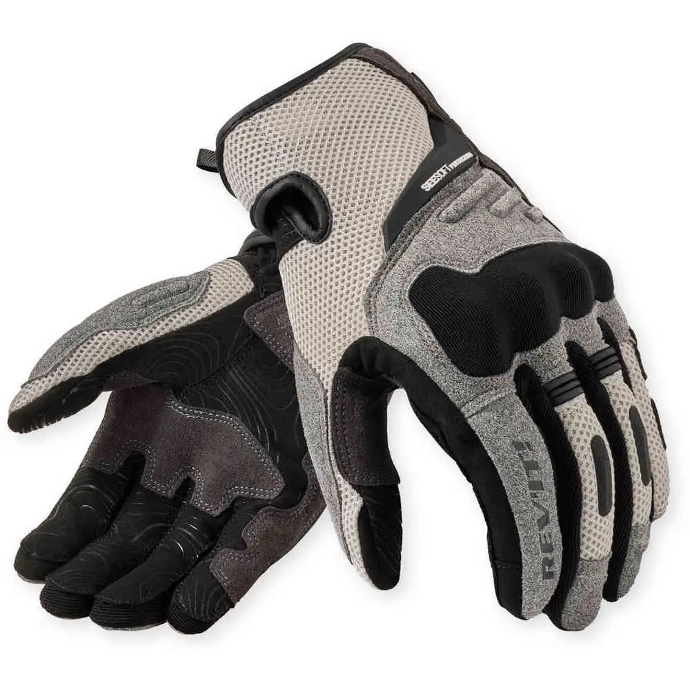 Guantes REV'IT! Cavern Light Grey/Black