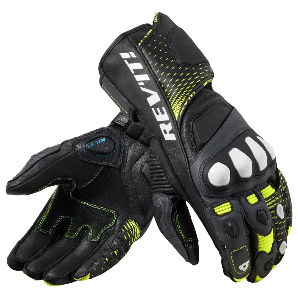 Guantes REV’IT! Control Black/Neon Yellow