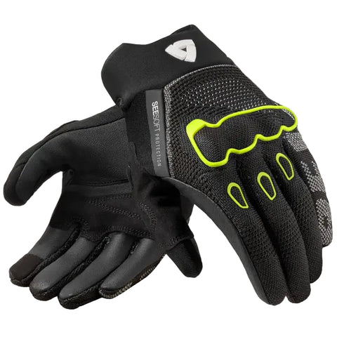 Guantes REV'IT! Hyperspeed 3 Black/Neon Yellow