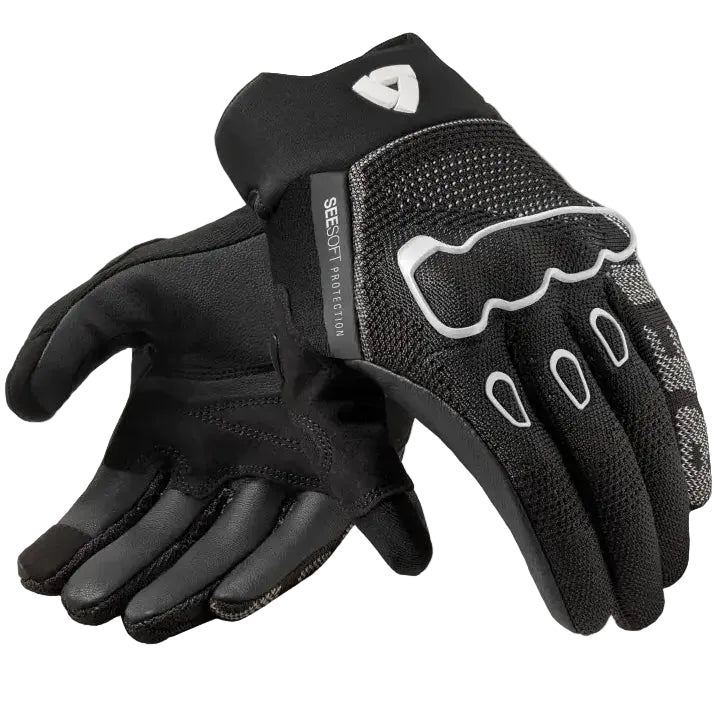 Guantes REV'IT! Hyperspeed 3 Black/White