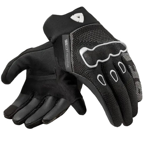 Guantes REV'IT! Hyperspeed 3 Black/White