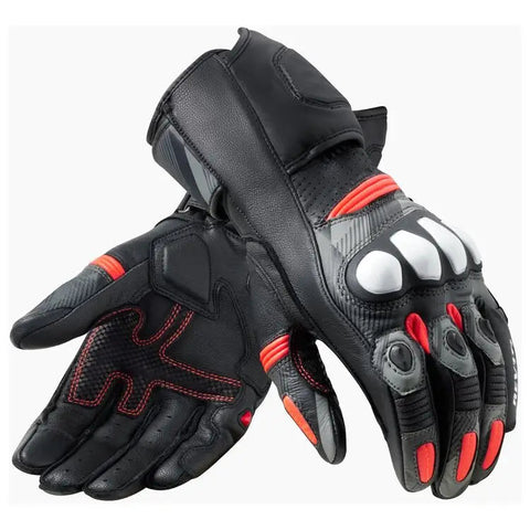 Guantes REV'IT! League 2 Black/Neón-Red