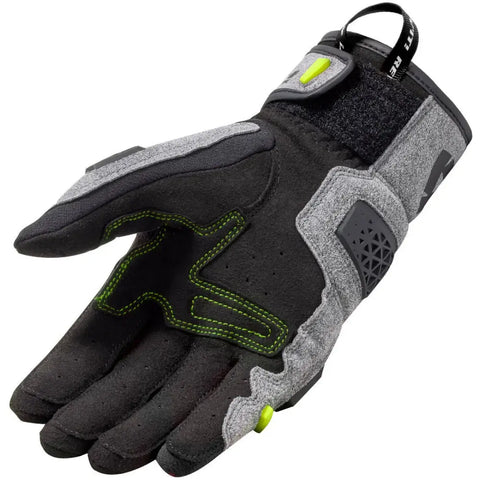 Guantes REV'IT! Mangrove Silver/Black/Neon Yellow