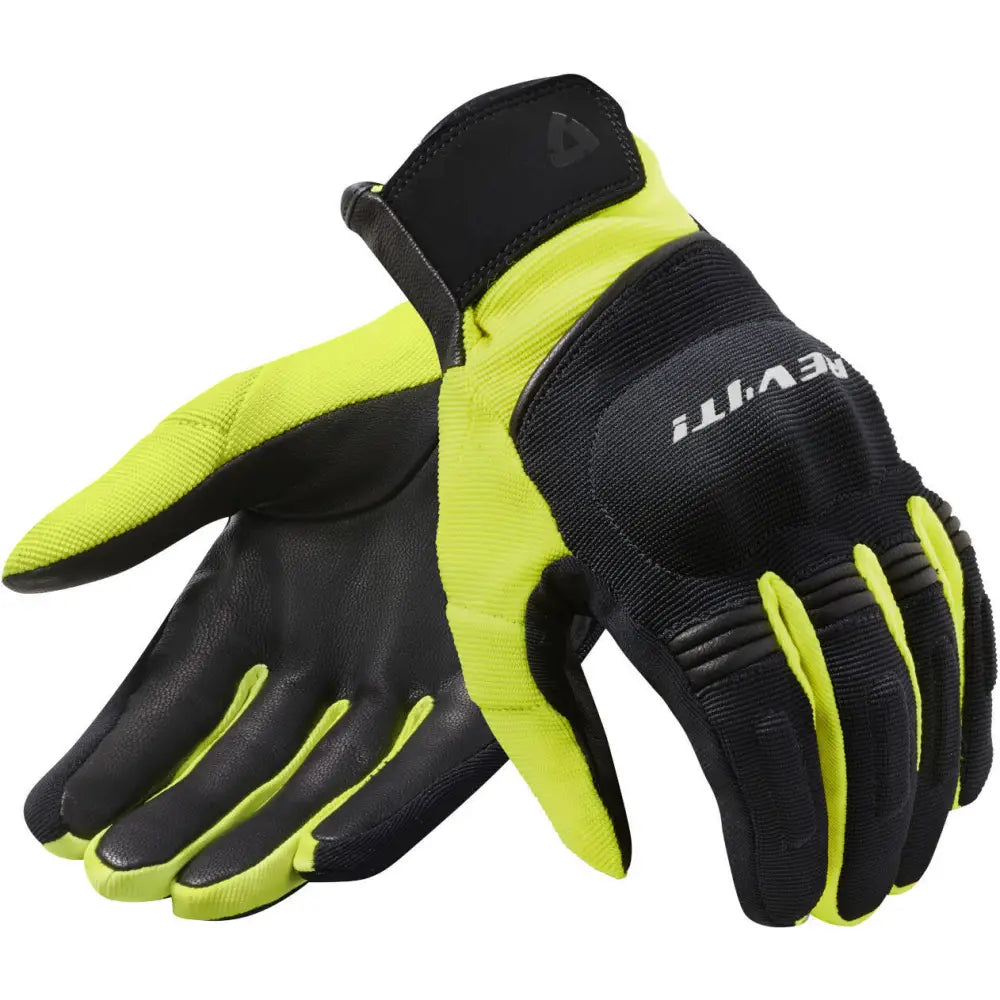 Guantes REV'IT! Mosca H2O Black/Neón Yellow