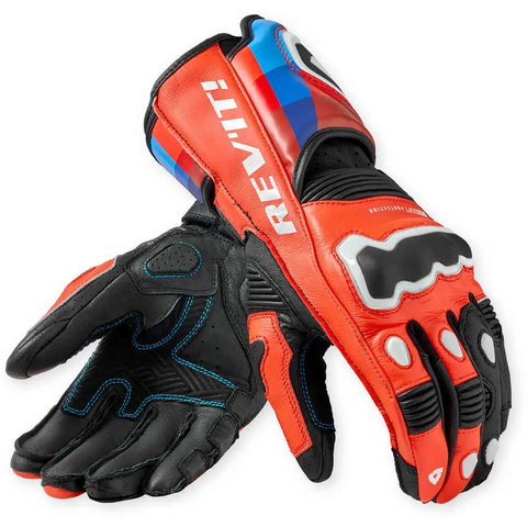 Guantes REV’IT! Quantum 3 Neon Red/Blue