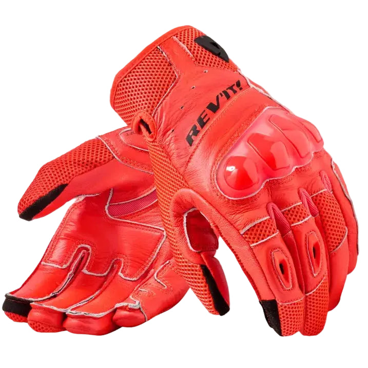 Guantes REV'IT! Ritmo Neon Red/Black
