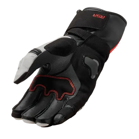 Guantes REV'IT! RSR 5 White/Neon Red