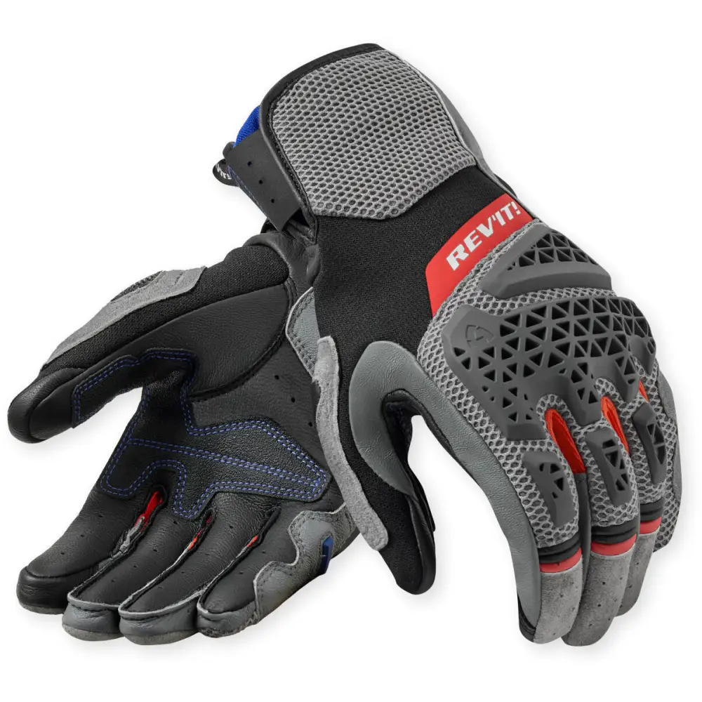 Guantes REV'IT! Sand 5 Grey/Red
