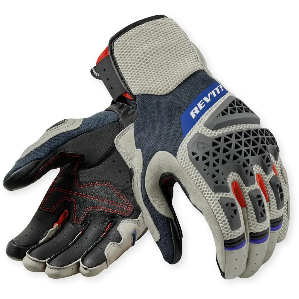Guantes REV'IT! Sand 5 Silver/Red
