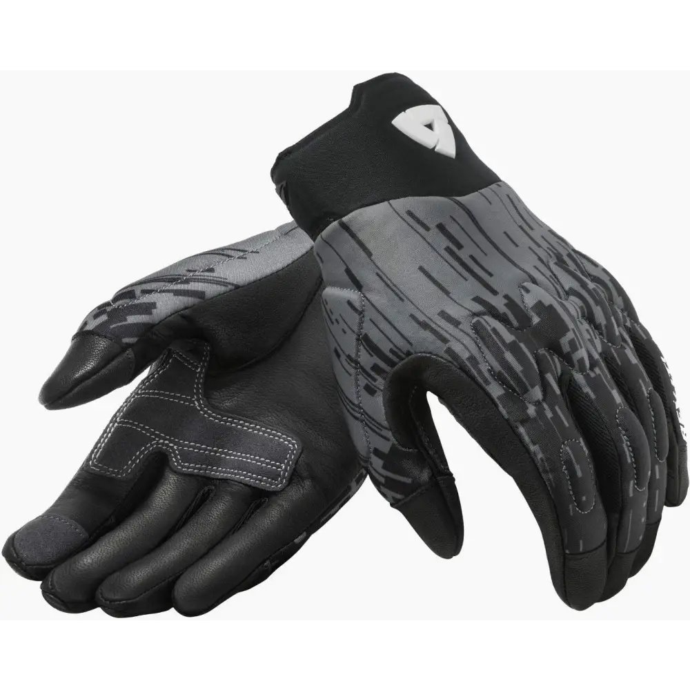 Guanti Moto REV'IT! Spectrum – Corti In Pelle E Neoprene – Protezioni Nocche E Touch Screen – Taglia S - 3