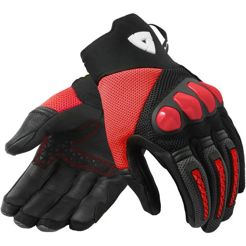 Guantes REV'IT! Speedart Air Black/Neón Red