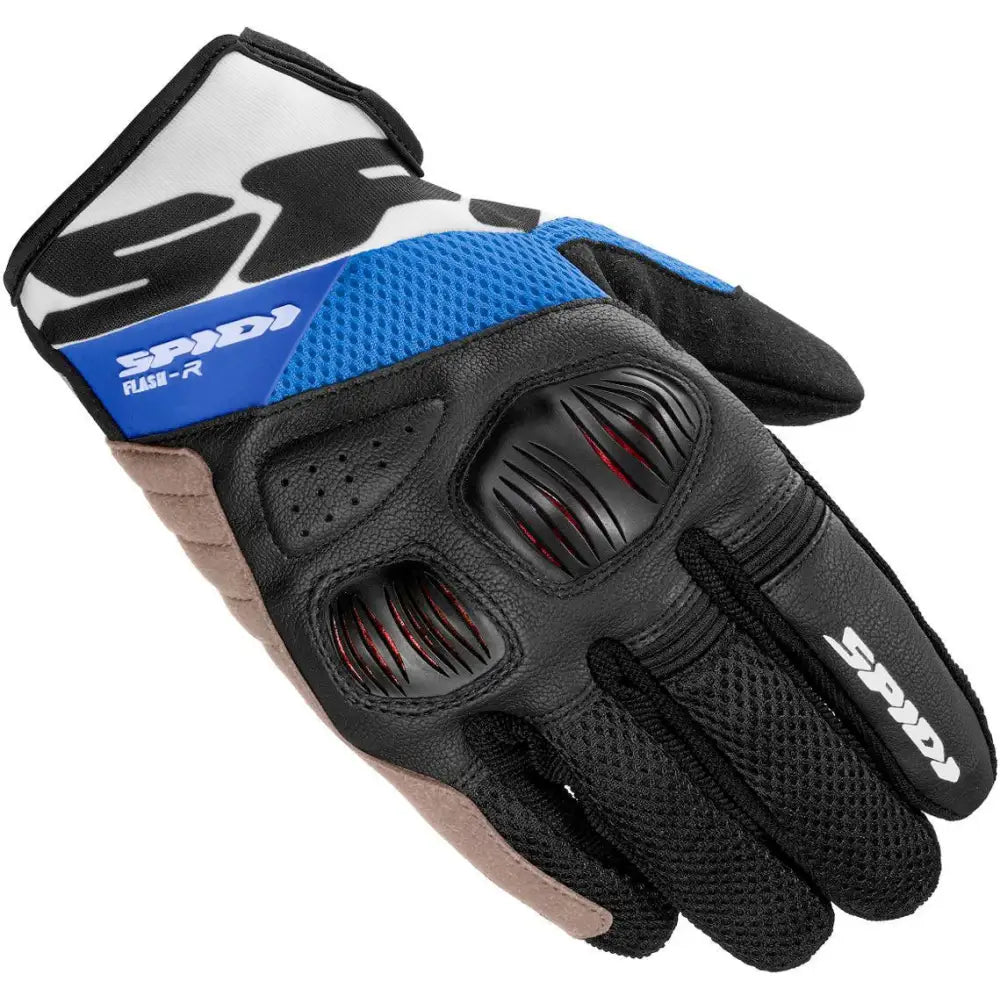 Guantes Spidi Flash-R EVO Black/Blue/White