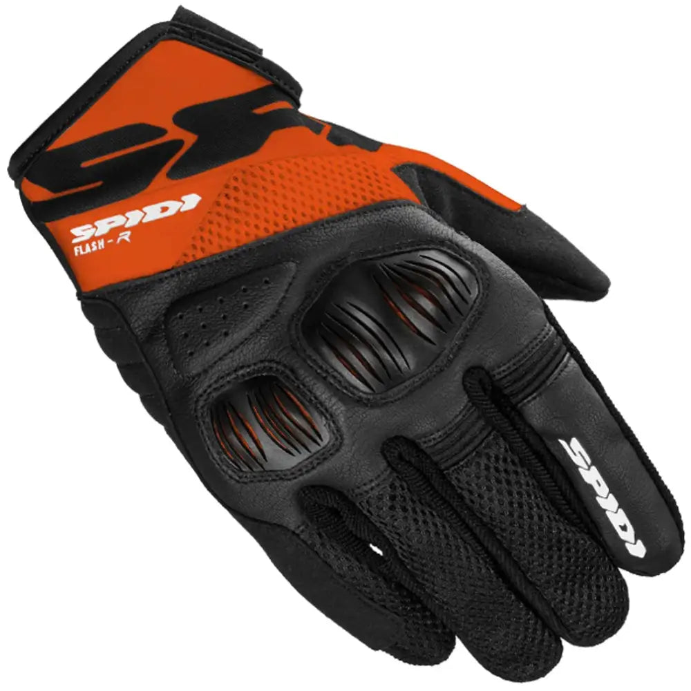 Guantes Spidi Flash-R EVO Black/Orange