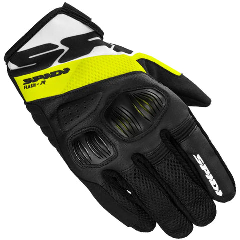 Guantes Spidi Flash-R EVO Black/Fluo Yellow