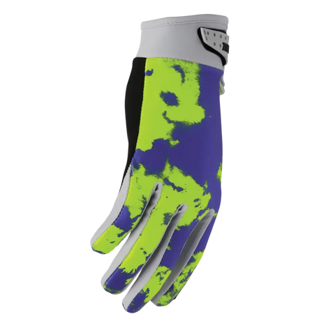 Guantes Thor Launchmode Bleach Gray/Acid
