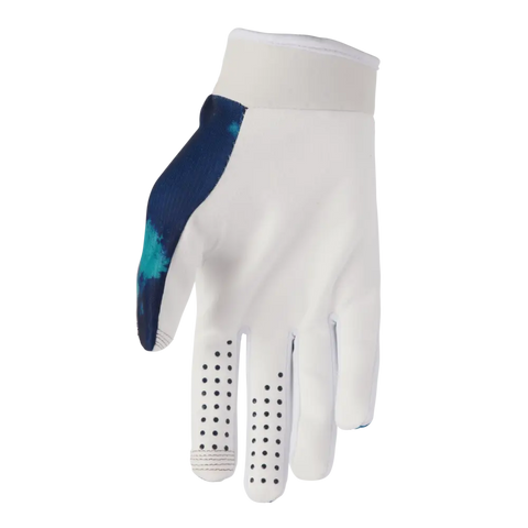 Guantes Thor Launchmode Bleach White/Aqua
