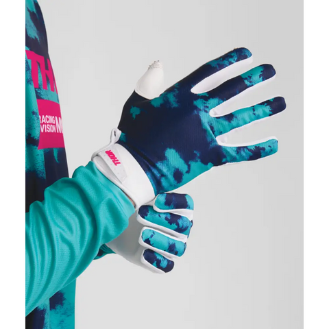 Guantes Thor Launchmode Bleach White/Aqua