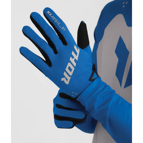 Guantes Thor Ridemode Static Blue