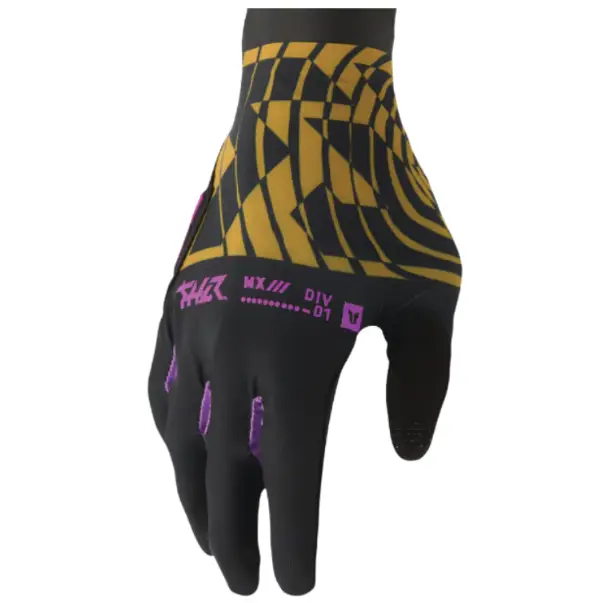 Guantes Thor Sportmode Mind Control Black/Caramel