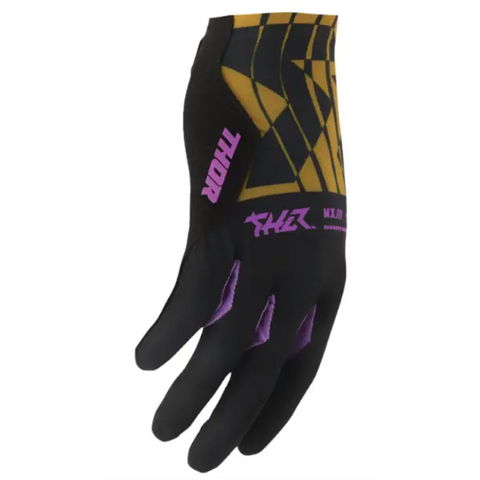 Guantes Thor Sportmode Mind Control Black/Caramel