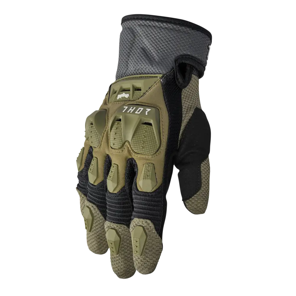 Guantes Thor Terrain Army/Charcoal