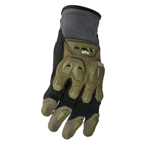 Guantes Thor Terrain Army/Charcoal