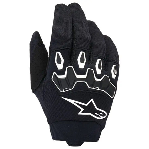 Guantes Youth Alpinestars Full Bore V2 para Niño Black/White