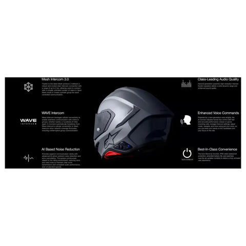 Intercomunicador Bluetooth Alpinestars A-Connect Harman Kardon para Casco S-R7