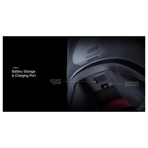 Intercomunicador Bluetooth Alpinestars A-Connect Harman Kardon para Casco S-R7