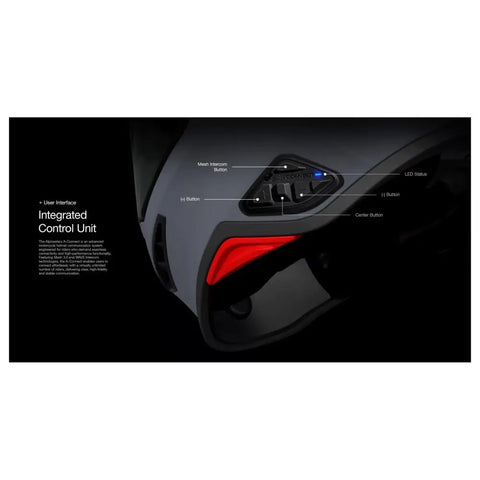 Intercomunicador Bluetooth Alpinestars A-Connect Harman Kardon para Casco S-R7
