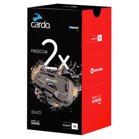 Intercomunicador Bluetooth Cardo Freecom 2X Duo