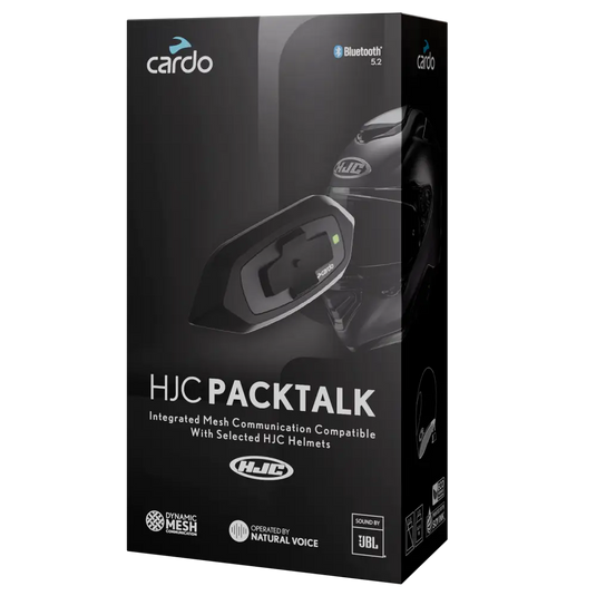 Intercomunicador Bluetooth Cardo HJC Packtalk