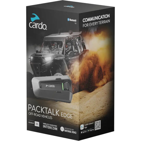 Intercomunicador Bluetooth Cardo PackTalk Edge Off-Road Edition Duo