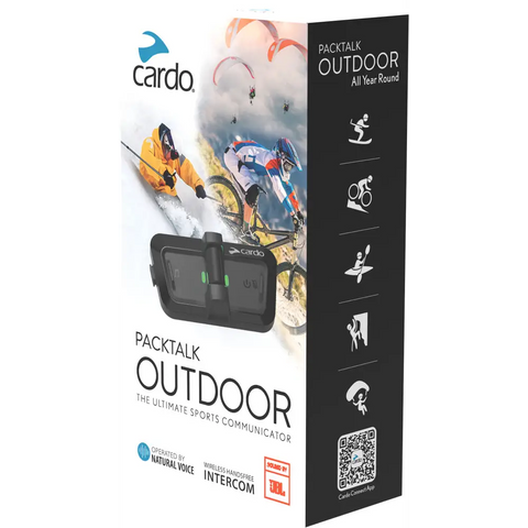 Intercomunicador Bluetooth Cardo PackTalk Outdoor, Black
