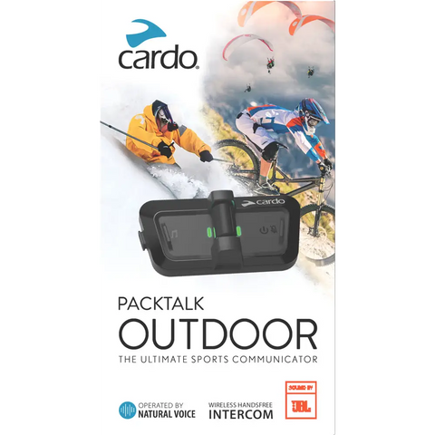 Intercomunicador Bluetooth Cardo PackTalk Outdoor, Black