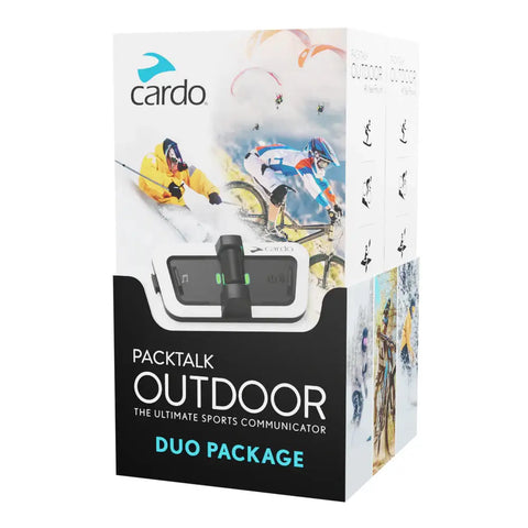 Intercomunicador Bluetooth Cardo PackTalk Outdoor Duo, White