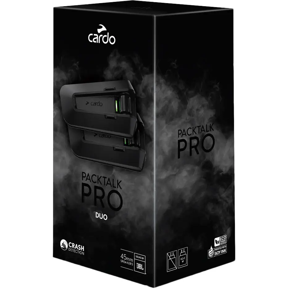 Intercomunicador Bluetooth Cardo PackTalk Pro Duo