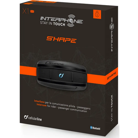 Intercomunicador Bluetooth Interphone Shape Dual Pack