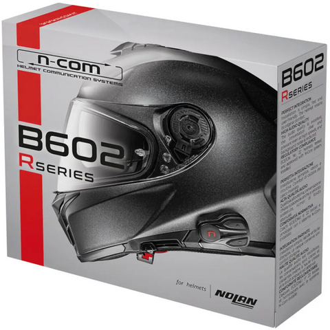 Intercomunicador Bluetooth Nolan N-COM B602 R, Double Pack