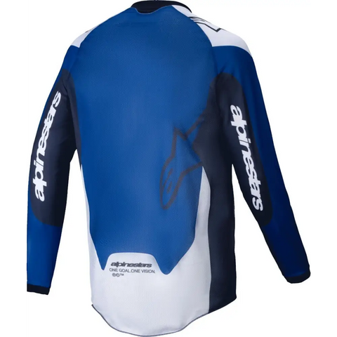 Jersey Alpinestars Pro-Dura Navy/Bright Blue/White