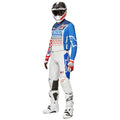 Jersey Alpinestars Racer Compass Off White/Red Fluo/Blue