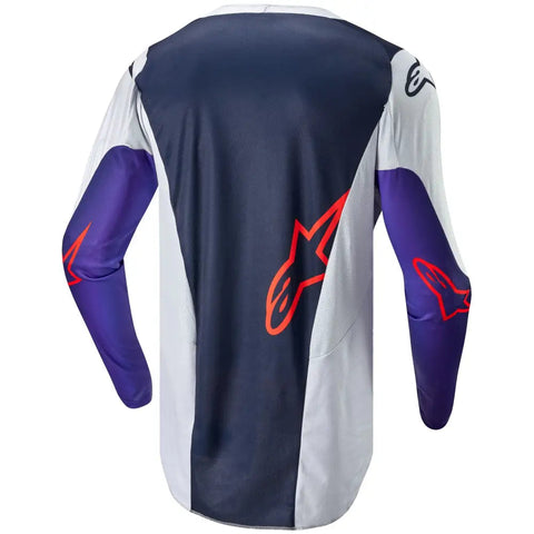 Jersey Alpinestars Racer Hoen Light Gray/Hot Orange/Black